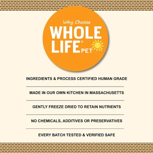 Vista 5 de Whole Life Pet Just One - Paquete económico de golosinas de hígado de res para perros, grado humano, liofilizado, un ingrediente, entrenamiento