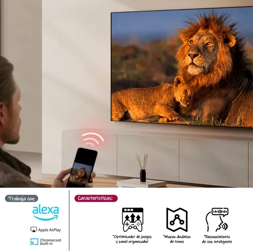 Vista 7 de LG 43" UT8000 Series LED 4K UHD Smart webOS TV 43UT8000AUA