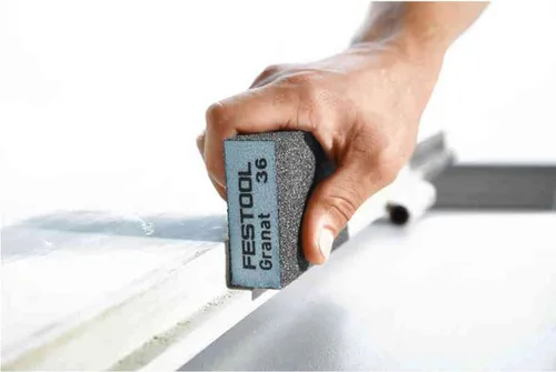 Vista 2 de Festool 201802 Esponja Abrasiva Granat 69 x 98 x 26, Paquete de 6 (Grano 120)