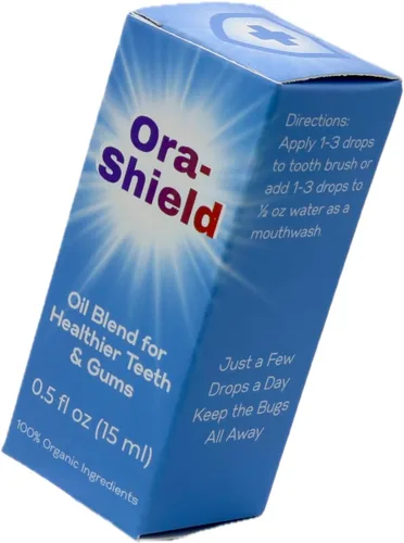 Vista 4 de Aceite dental para enfermedades de las encías y gingivitis – Aceites esenciales orgánicos formulados por doctorado – Alivia el sangrado, el dolor