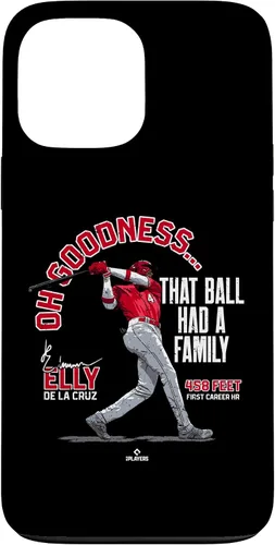 Vista 23 de iPhone 16 That Ball Had a Family Elly De La Cruz Cincinnati MLBPA Case