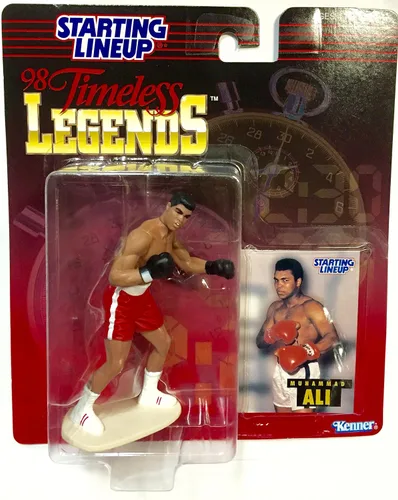 Vista 3 de Kenner 1998 Leyendas atemporales Muhammad Ali de la alineación inicial