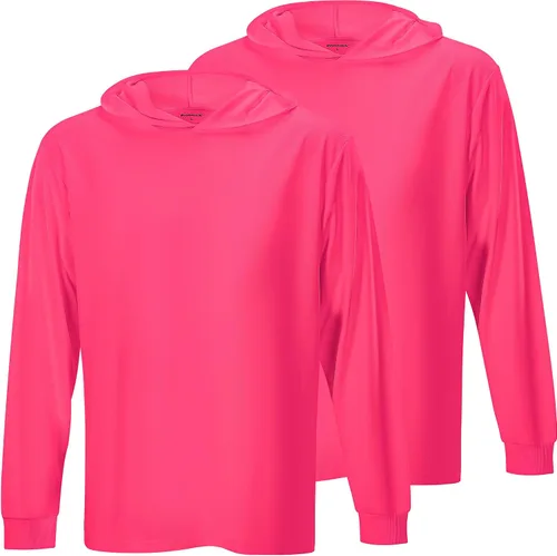 Vista 14 de ProtectX Sudadera ligera de manga larga con protección solar de alta visibilidad, UPF 50+ de secado rápido, camisa SPF UV, ropa activa