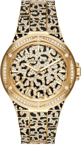 Vista 6 de Reloj Michael Kors Lennox para mujer, reloj de acero inoxidable para mujer con correa de acero o silicona