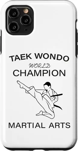 Vista 11 de iPhone 14 Teak Wondo Campeón Mundial - Artes Marciales - Estuche de combate MMA