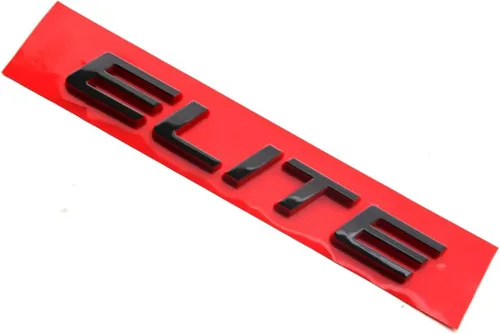 Vista 3 de 1 emblema trasero de élite de repuesto para automóvil 2020-2022 08F20-THR-100G (línea negra/roja)