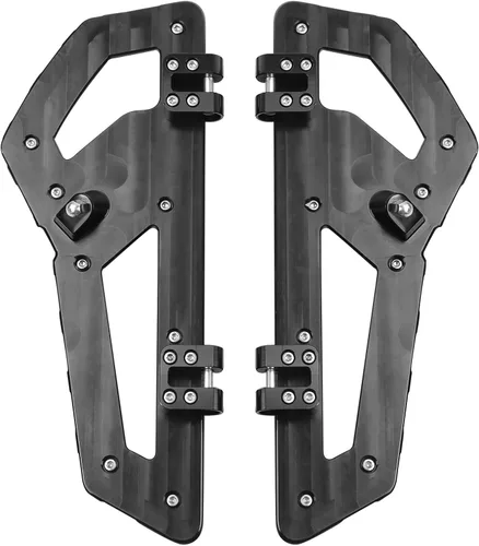 Vista 7 de TCT-MOTORPARTS Alforjas delanteras para el conductor y pedales de piso para Harley Touring Road King Road Glide Street Glide Electra Glide 1986-2025