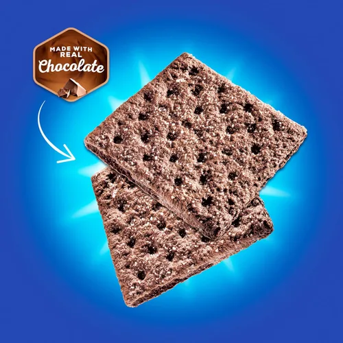 Vista 5 de HONEY MAID Fresh Stacks Chocolate Graham Crackers, aperitivos de viaje a granel, 6 cajas (36 paquetes de aperitivos múltiples)