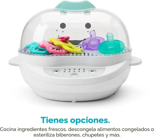 Vista 3 de nutribullet Baby BSR-0801N Turbo Vaporera de Alimentos