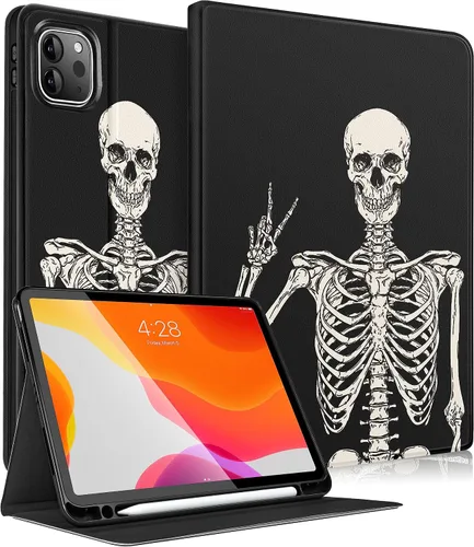 Vista 13 de Uppuppy Funda para iPad Air de 11 pulgadas (M2/M3), Air 5ª/4ª Generación 10.9, Pro 11'' Funda Linda para Niños Mujeres Niñas Folio Sol Luna Soporte
