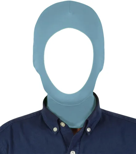 Vista 16 de Máscara unisex con capucha Zentai abierta para fiestas de disfraces