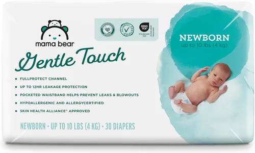 Vista 24 de Marca Amazon - Pañales Mama Bear de toque suave, talla 1, 50