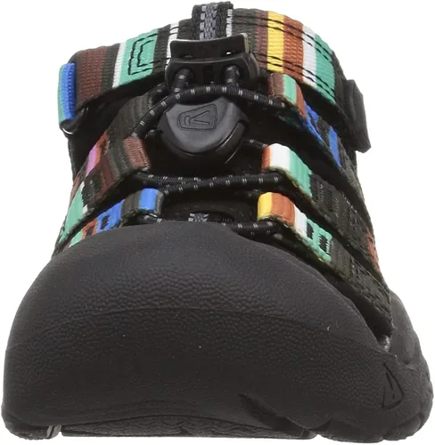 Vista 2 de KEEN Sandalias de agua infantil Newport H2 con puntera cerrada, Raya BlackBlack, 3 Big Kid