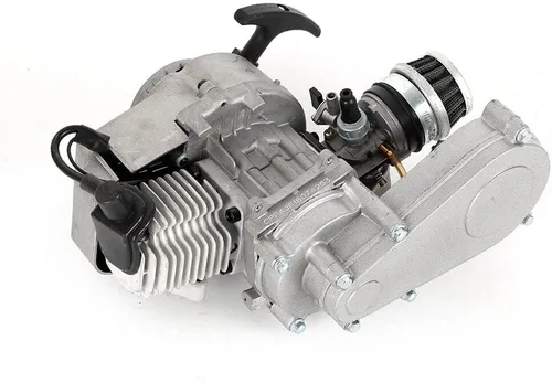 Vista 2 de Motor de Motor 49CC 2 Tiempos Arranque por Tirón Motor 2-Tiempos para Moto de Bolsillo Mini Moto de Cross ATV Buggy (49CC estilo 2)