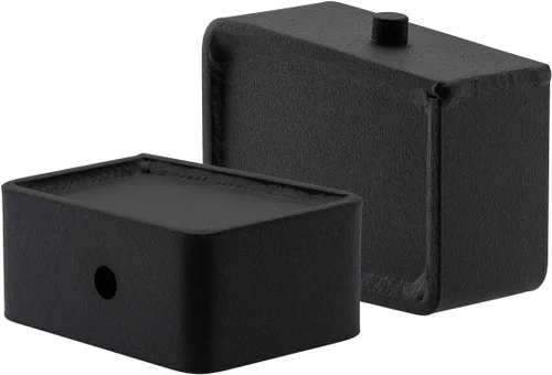 Vista 4 de Supreme Suspensions - Kit de bloques de elevación cónicos traseros de 4 pulgadas para Chevy Silverado/GMC Sierra Serie HD 8-LUG 2WD/4WD 2001-2010