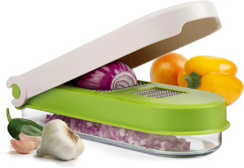 Vista 5 de Prepworks by Progressive - Picador de alimentos, blanco/verde