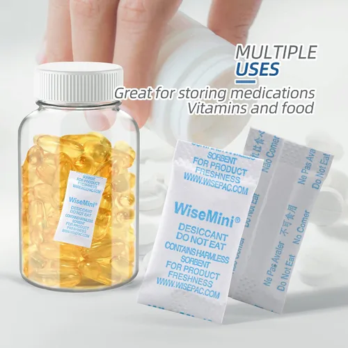 Vista 3 de Wisesorb Paquetes de gel de sílice, 0.02 oz 600 paquetes, desecante de grado alimenticio, paquetes desecantes, gel de sílice para alimentos