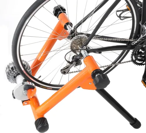 Vista 5 de Conquer Entrenador de bicicleta fluido, soporte de entrenamiento para bicicletas de interior profesional