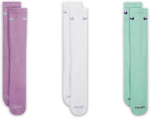 Vista 2 de Nike Everyday Plus - Calcetines de entrenamiento acolchados para hombre, paquete de 3
