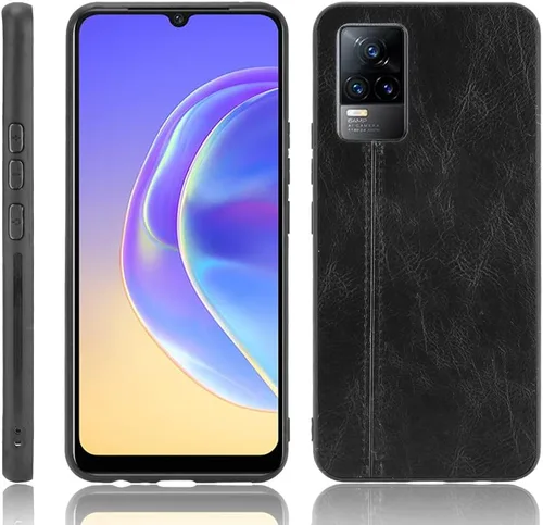 Vista 224 de Funda para Vivo iQOO Z1x 5G, funda para Vivo iQOO Z1x 5G Funda de piel sintética con funda 3 en 1, color azul