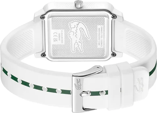 Vista 3 de Lacoste Reloj de cuarzo para hombre, Blanco