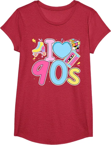 Vista 77 de I Love 90's Retro Style Nostalgia Vibe Funny 1990's Party T-Shirt Negro