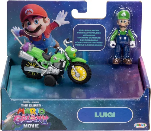 Vista 9 de THE SUPER MARIO BROS. MOVIE Figura 2 y vehículo