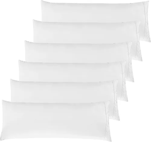 Vista 35 de Elegant Comfort Fundas de almohada sólidas de microfibra de alta calidad hotelera, tejido suave, resistente a las arrugas y a las manchas, fácil