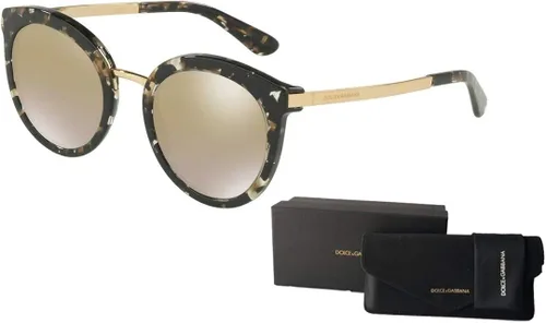 Vista 3 de Dolce Gabbana DG4268 Gafas de sol redondas para mujerkit de cuidado de gafas gratuito