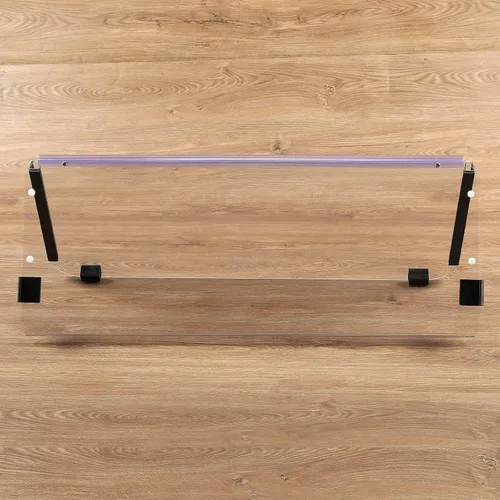 Vista 8 de HECASA Parabrisas transparente compatible con modelos de carritos de golf Yamaha G2/G9 de 1985-1995, parabrisas plegable