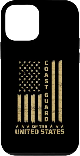 Vista 16 de Funda USCG de la Guardia Costera de Estados Unidos y la bandera estadounidense USCG para iPhone 16