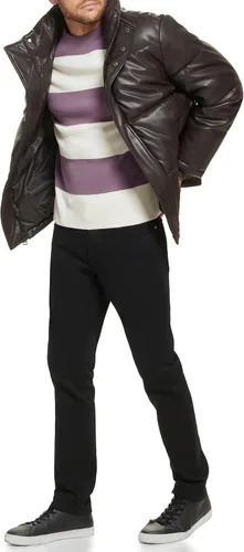 Vista 2 de Calvin Klein Acolchado clásico de piel sintética para hombre