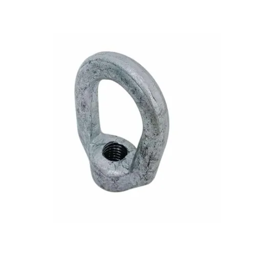 Vista 5 de Juego de 4 tuercas de ojo roscadas de 5/8" X 3/4"-10 piezas galvanizadas forjadas con capacidad de 5,200 libras