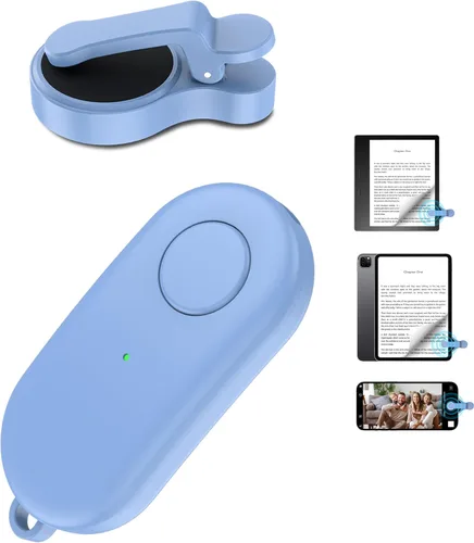 Vista 13 de Volteador de página con control remoto para Kindle Paperwhite, Oasis, Kobo eReaders, accesorios de volteador de página para Kindle, compatible