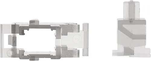 Vista 5 de DUROCK Estabilizador de Montaje en Placa Smokey con Cables Chapados en Oro Compatible con Estabilizadores de Placa Cherry MX