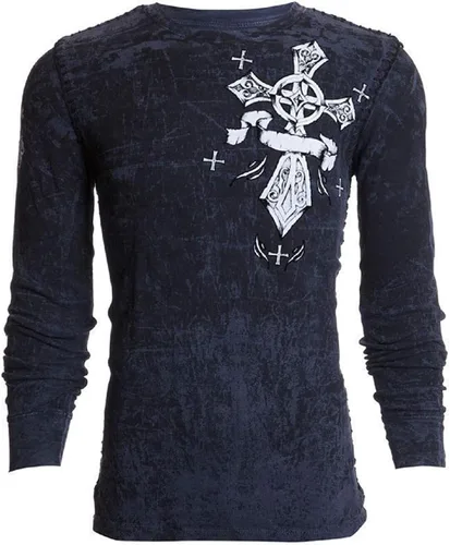 Vista 2 de Archaic by Affliction - Camisa térmica para hombre, color carbón