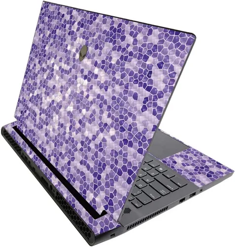 Vista 273 de MightySkins - Skin brillante con purpurina para Alienware M17 R3 (2020) y M17 R4 (2021) - Diversión de los años 90 Acabado duradero con purpurina