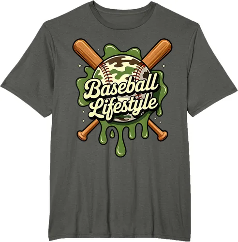 Vista 5 de Baseball Life Style 101 Apparel Youth Drip Baseball Boys Kid Camiseta