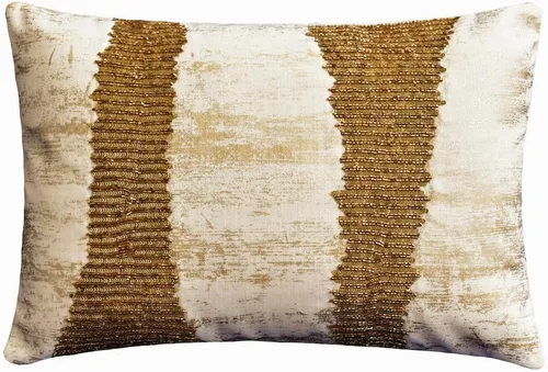 Vista 159 de The HomeCentric Fundas de almohada lumbares doradas de 12 x 14 pulgadas (11.8 x 13.8 in), de piel sintética, con diseño de animales, estilo moderno
