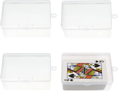 Vista 8 de 2 fundas vacías para cartas de juego, compatibles con tarjetas UNO