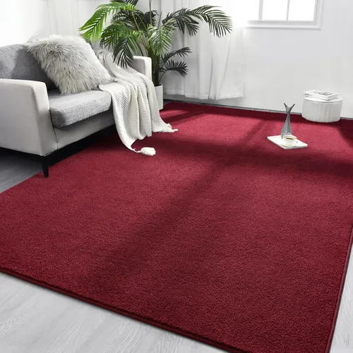 Vista 31 de FlyDOIT Alfombras redondas para dormitorio, sala de estar, 4 x 4, color negro, súper suaves, cómodas, gruesas, de espuma viscoelástica, alfombra