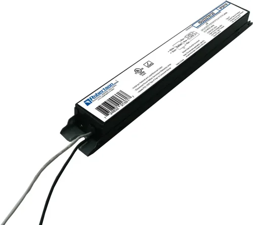Vista 2 de ROBERTSON 3P20116 Balasto eléctrico, encendido instantáneo, NPF, 1 o 2 lámparas F32T8, 120 V, corriente alterna, 60 Hz, Modelo ISU232T8120 BA