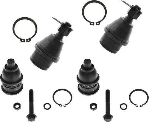 Vista 87 de TRQ Juego de juntas esféricas delanteras superior e inferior para lado del conductor y del pasajero Compatible con Acura TL 2009-2014 Acura TSX