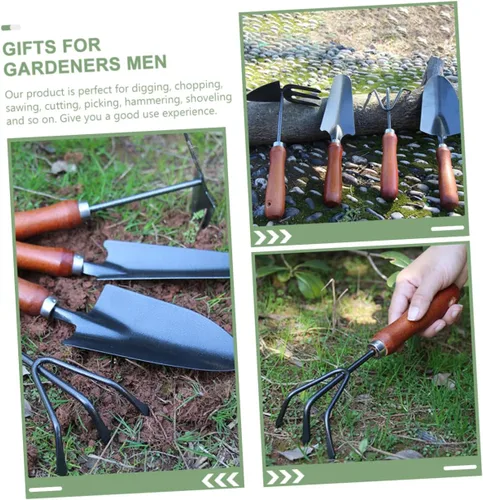 Vista 9 de VANZACK 1 Set Garden Hand Trowel Ergonomic Gardening Tools for Planting Digging Weeding and Transplanting Durable Design for Efficient Garden Work