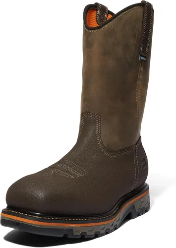 Vista 16 de Timberland PRO Botas de trabajo True Grit sin cordones con puntera compuesta para hombre Marrón-2024 Nuevo