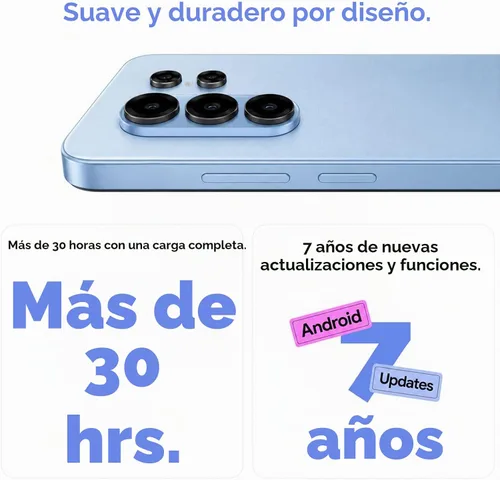 Vista 8 de Blackview Wave 10 Teléfono celular desbloqueado, Smartphones para T-Mobile Android 16, 6.88 pulgadas, 120 Hz, 32 GB + 128 GB, 1 TB expandible, 32