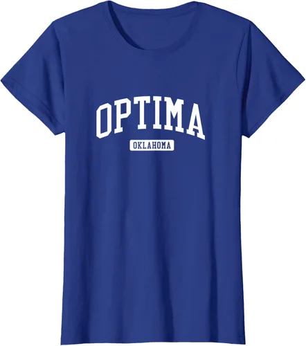 Vista 7 de Optima Oklahoma OK - Camiseta de diseño deportivo vintage, Negro