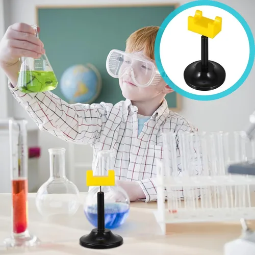 Vista 5 de FAVOMOTO Soporte giratorio para experimentos electrostáticos, herramienta de enseñanza de física, suministro de experimento estático para escuela