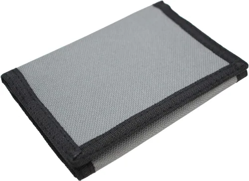 Vista 22 de Cartera RFID de camuflaje, billetera de nailon triple para hombres, mini monedero triple con cremallera para niños, Compacto 025-DV DS