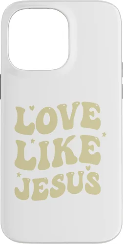 Vista 21 de Jesus Loves You, Love Like Jesus, Christian Kindness Case for iPhone 17